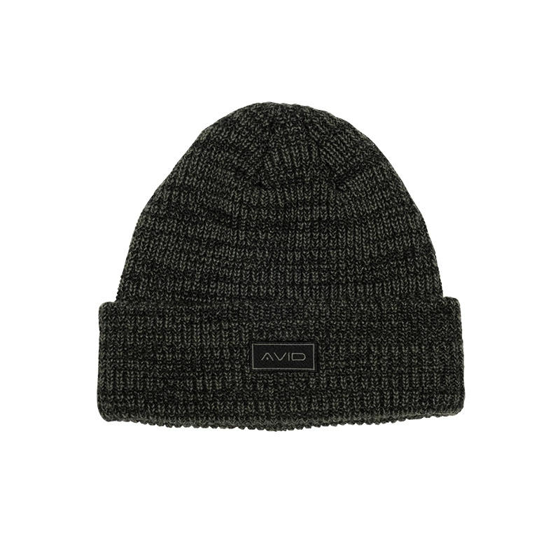 Avid Carp Marl Knit Beanie Green